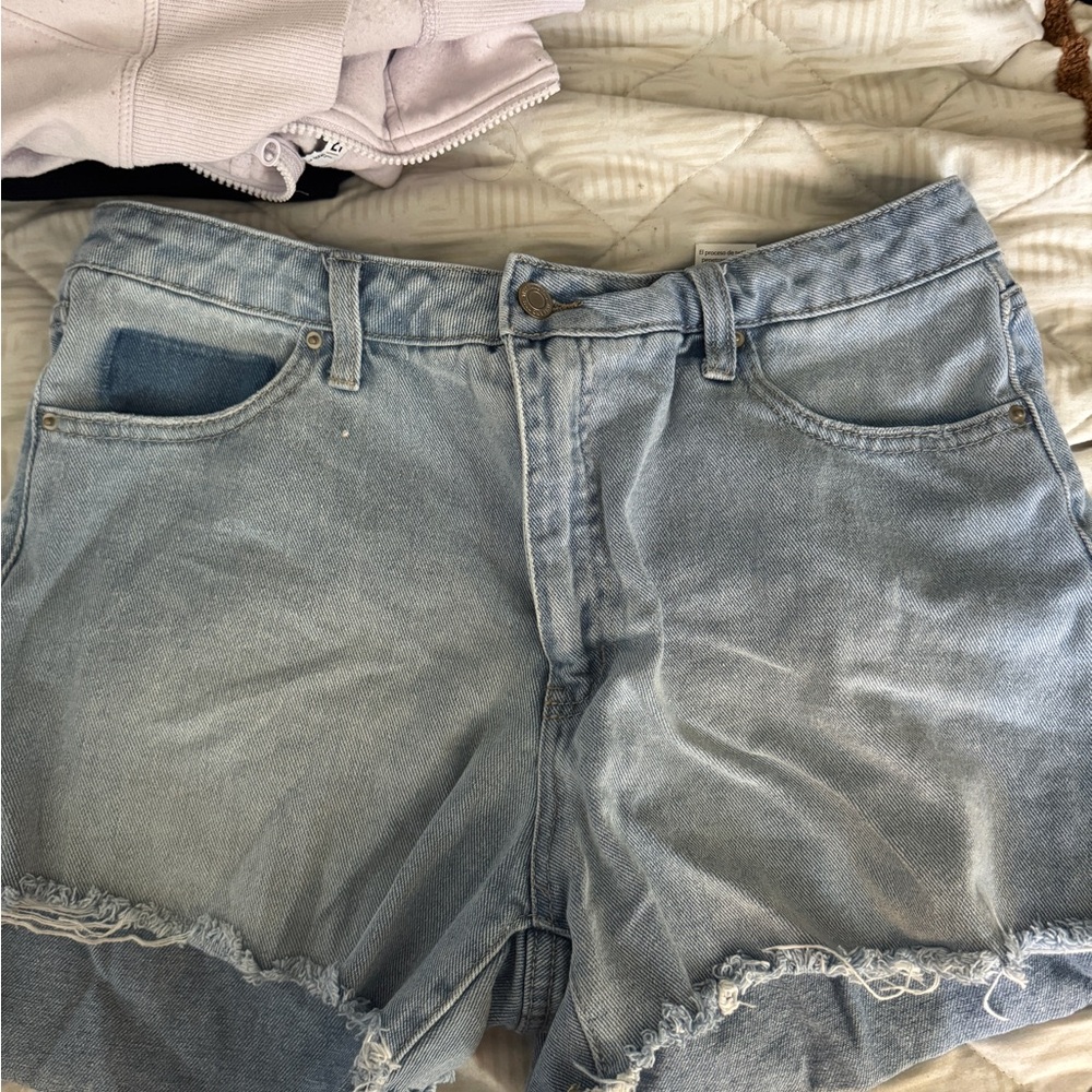 Time and Tru Light Blue Jean Shorts